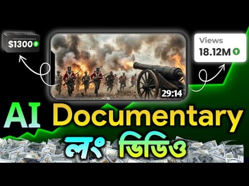 🔥 AI Documentary ভিডিও তৈরি করুন সম্পূর্ণ ফ্রিতে | আনলিমিটেড♾️