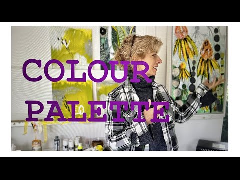 Try this transfer method for the Gel Plate and get paintings started with a limited colour palette.