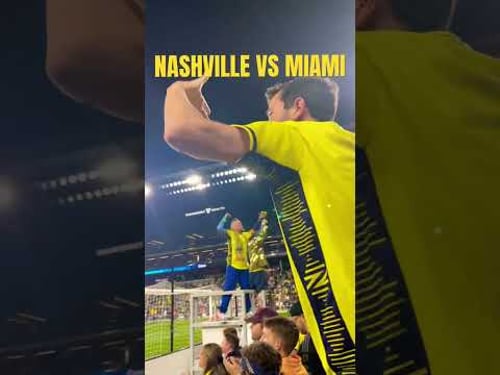 Nashville SC vs Inter Miami (Messi, Suarez, Busquets)