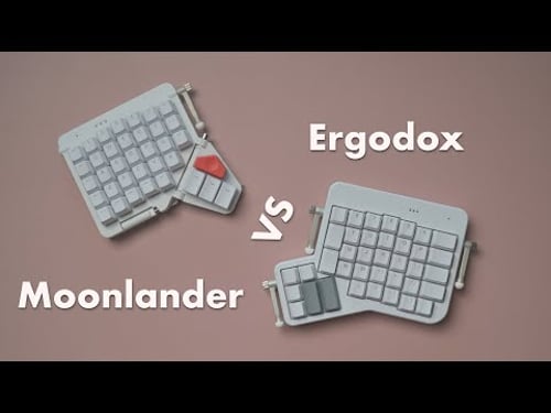 Moonlander vs Ergodox - Split Keyboard Comparison