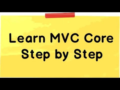 MVC Core Step by Step for Beginners | MVC Core Tutorial | MVC 6 Tutorial | ASP.NET MVC 6