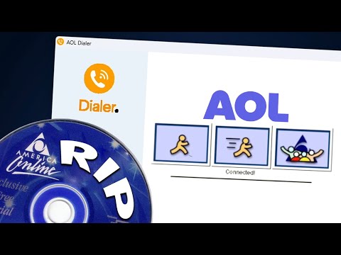 Trying To Use AOL Dial-Up for the Last Time...