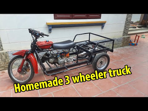 Homemade 3 wheeler truck: My dream of making my own truck has been completed | Car Tech