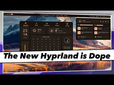 THIS IS NEW ARCH LINUX HYPRLAND SETUP (Ft. DANK Material Shell)