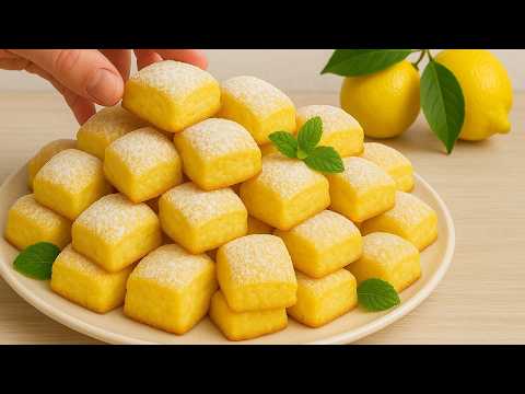 Zarte Kekse in 7 Minuten, die auf der Zunge zergehen! Einfaches Rezept für aromatische Kekse