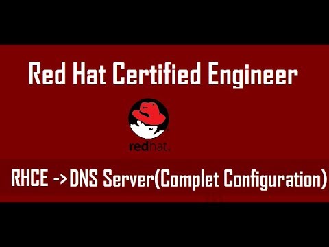 How to configure DNS Name Server in Centos7 , Redhat7 (Server and Client Configuration)
