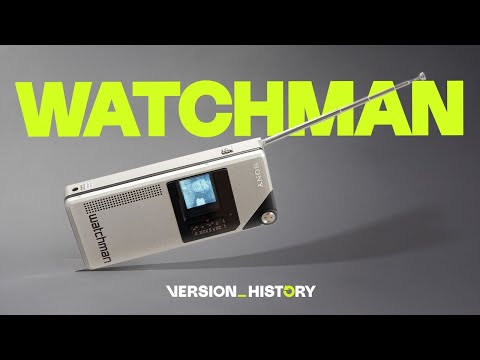 The Sony Watchman was must-see TV | Version History