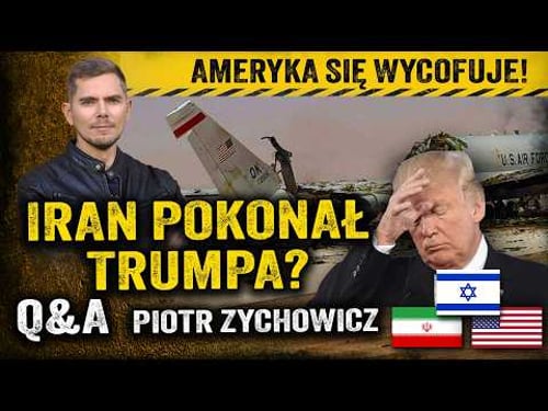 Dealu nie będzie! Za dwa tygodnie koniec wojny! Trump bezradny wobec Iranu? — Piotr Zychowicz