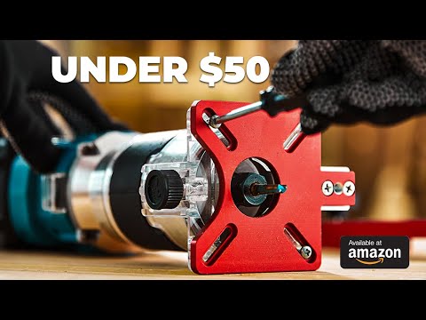 30 Coolest Woodworking Tools Under $50 On Amazon | Woodpeckers, Kreg, Milescraft, Saker and more
