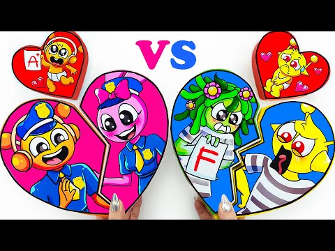 💖Paper DIY💖 UNBOXING SPRUNKI ALL Family Police vs Family Thief MYSTERY BOX | How Make Blind Bag ASMR