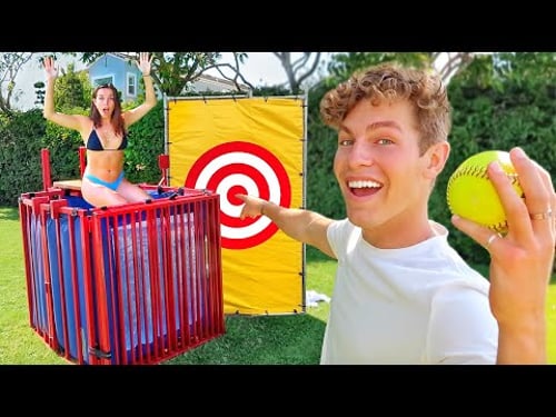 LAST TO GET DUNKED WINS $10,000!!