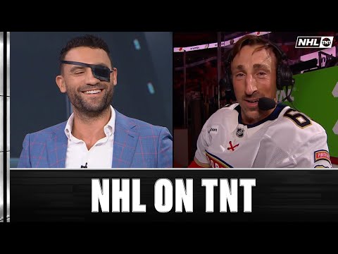 Biz and Brad Marchand had an All-Time Interview Ahead of Panthers-Red Wings 💀