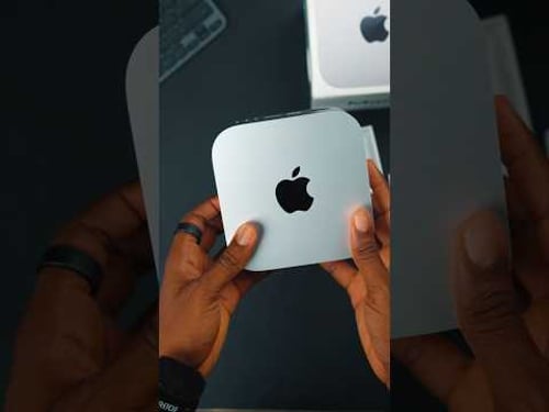 M4 Mac Mini Unboxing ASMR