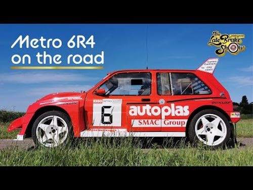 Group B MG Metro 6R4 road drive review - deafening 80s rally legend