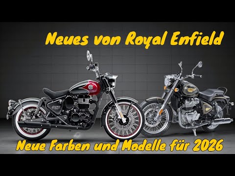 New models and colors at Royal Enfield | What's new? | Overview of model choices