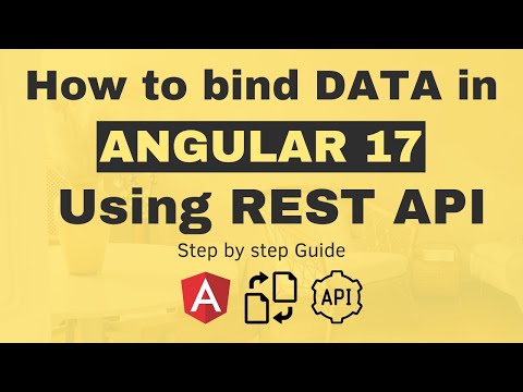 how to bind data in angular using API