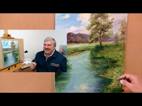 Inspired by Louis Aston Knight: The Art of Painting Landscapes in Acrylics