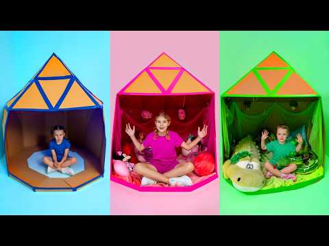 Five Kids Four Colors Playhouse Challenge