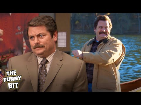The Complete Evolution of Ron Swanson | Parks and Recreation | The Funny Bit