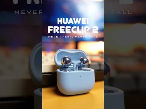 I Didn’t Expect This From Open-Ear Earbuds! HUAWEI FreeClip 2! #HUAWEIFreeClip2 #NeverFeelNeverFall