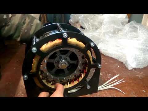 Тест ветрогенератора нашей разработки. Часть 1