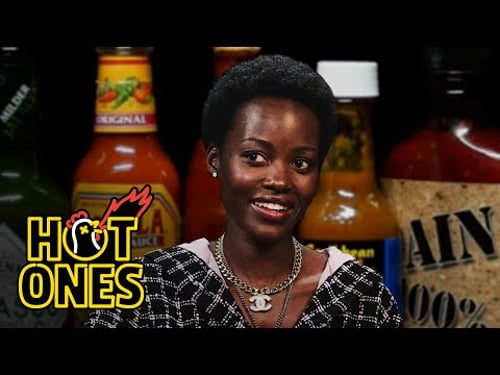 Lupita Nyong’o Feels Every Emotion While Eating Spicy Wings | Hot Ones