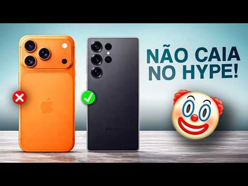 S25 Ultra HUMILHA o iPhone 17 Pro Max? A VERDADE que ninguém fala