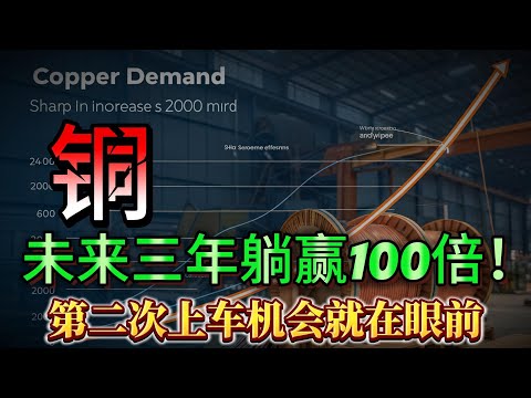 未来三年躺赢100倍!铜。第二次上车机会就在眼前!如果你错过了第一波铜业行情,这次逻辑重构下的机会值得重点关注!ERO、HBM、IE