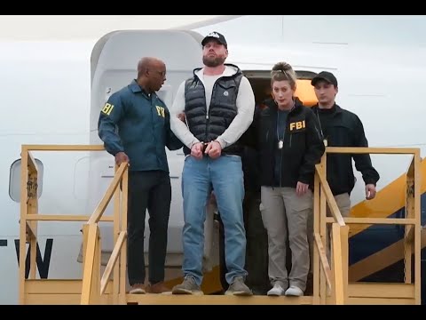 RYAN WEDDING PARADE: FBI "perp walk" the alleged drug kingpin