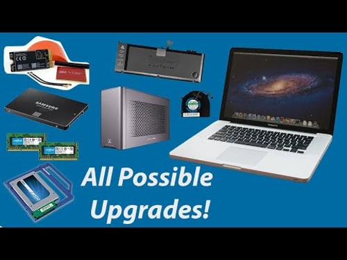 Complete Guide to all 2012 MacBook Pro 15" Upgrades - A Definitive How to Upgrade Your Laptop Video