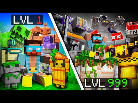 Я протестил САМЫЕ КРУТЫЕ МОДЫ на ГОЛЕМОВ в майнкрафт