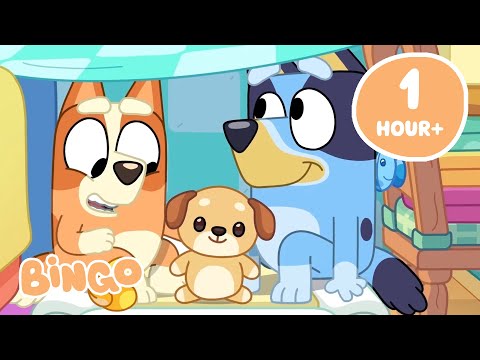 Bluey and Bingo Games in the Heeler House π₯° π§‘ | 90 MINUTES | Bingo - Official Channel