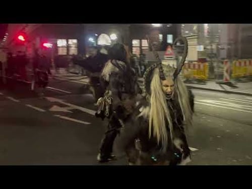 Krampus Parade 2025 Salzburg Austria