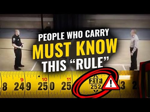 Carry Concealed? Know THIS Rule (The 21-Foot Rule/Reactionary Gap)