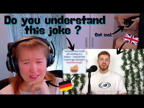 German reacts to "If you laugh, then you´re fluent" from British Education
