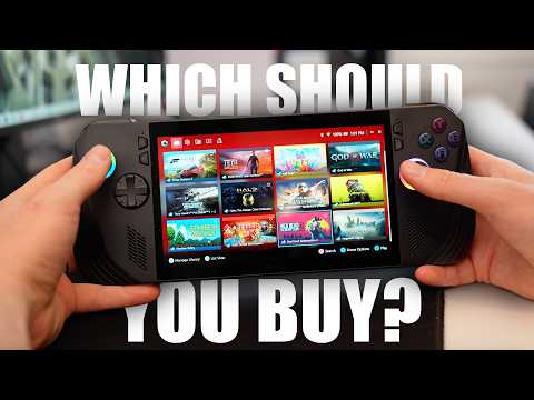 Asus ROG Ally X vs MSI Claw 8 AI+ vs Steam Deck OLED: Which Should YOU Buy in 2025?
