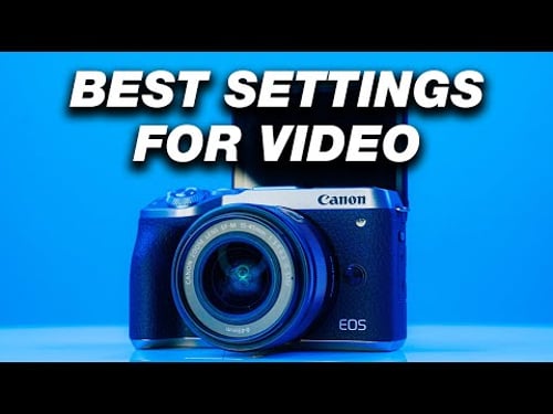 BEST Camera Settings for YouTube Videos (Step by Step Guide)