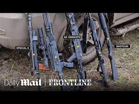 Russian Trophy Weapons: Firing Captured WW2 Arms in Ukraine | Frontline | Daily Mail