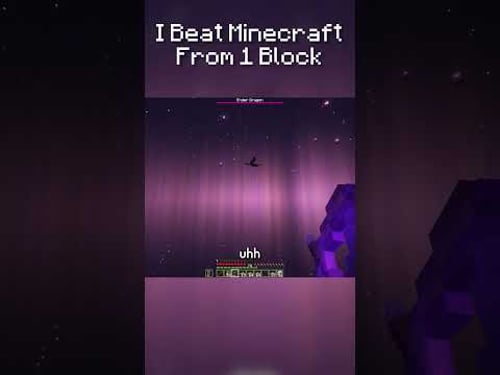 Part 37. I Beat Minecraft From 1 Block