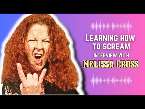 METAL LEGEND MELISSA CROSS teaches me HOW TO SCREAM!