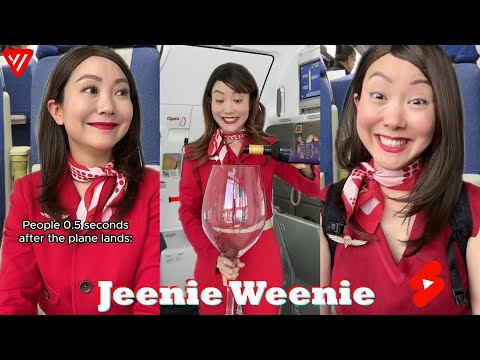 *1 HOUR* Jeenie Weenie Shorts 2024 | Funny Sandra Jeenie Kwon Cabin Crew Shorts 2024