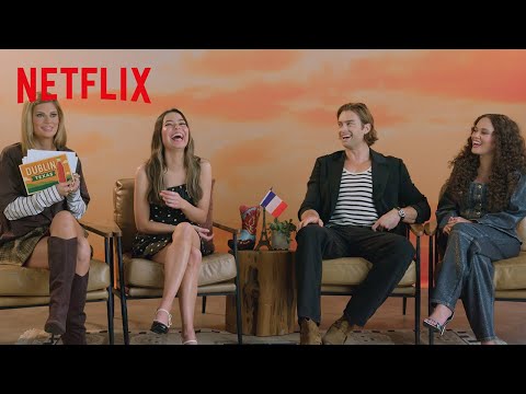 Pierson Fodé, Miranda Cosgrove & Cast Guess the Wrong City | The Wrong Paris | Netflix