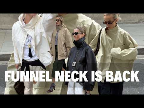 Spring Funnel Neck Styling That Feels Effortless