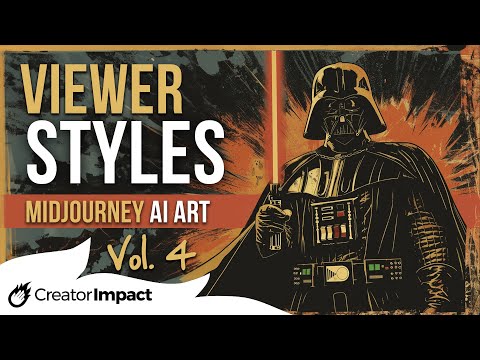 Midjourney Viewer ART STYLES: Volume 4