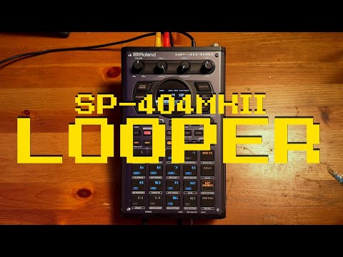 Making CRAZY Beats Using the LOOPER on SP-404 MK2
