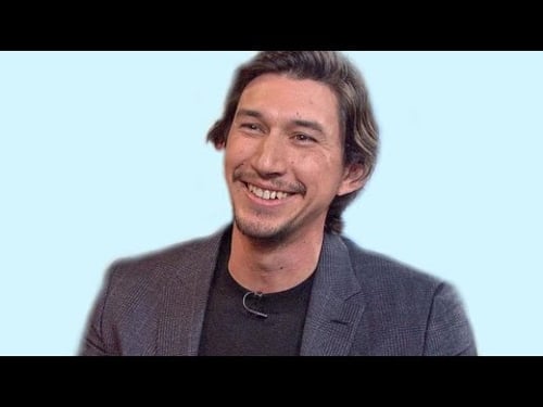 adam driver being a scorpio for 10 minutes and 10 seconds straight