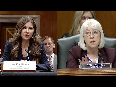 Murray Grills Noem on Frozen Disaster Relief and Trump's Lawless, Inhumane Immigration Policy