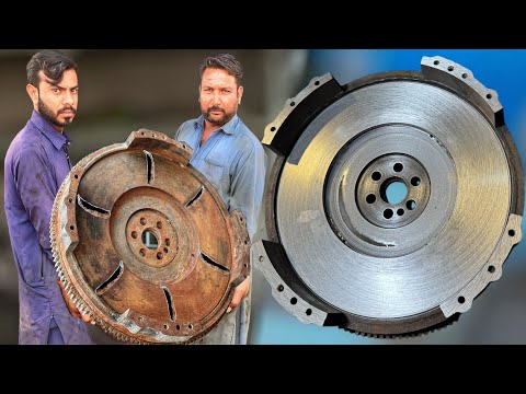 Rebuilding a Cracked Clutch Flywheel with Resurfacing Process: A Step-by-Step Guide