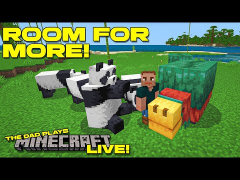 A Proper Place for Pandas and Things! – Minecraft Live Stream!