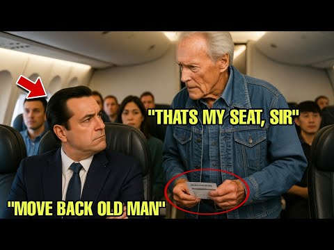 An Arrogant Passenger Snatched My Seat, Not Knowing That I Owned The Airline | Clint Eastwood